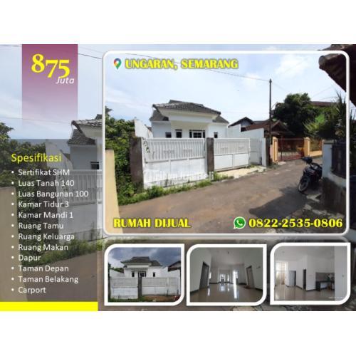 Dijual Rumah Murah Dekat Exit Tol Ungaran LT140 LB100 1KM 2KT SHM - Semarang Jawa Tengah 