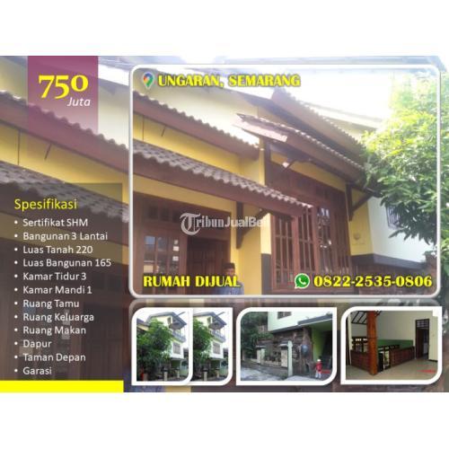 Dijual Rumah Murah 3 Lantai Di Ungaran LT220 LB165 3KT 1KM SHM - Semarang Jawa Tengah 