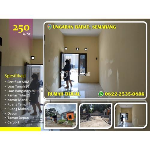 Dijual Rumah Murah Sejuk di Ungaran LT70 LB36 1KM 2KT SHM - Semarang Jawa Tengah