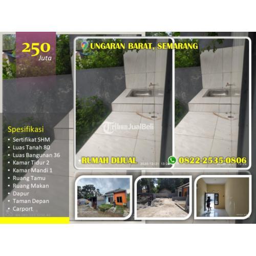 Dijual Rumah Murah Sejuk di Ungaran LT70 LB36 1KM 2KT SHM - Semarang Jawa Tengah