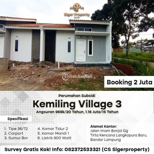 Perumahan subsidi di kemiling Lampung