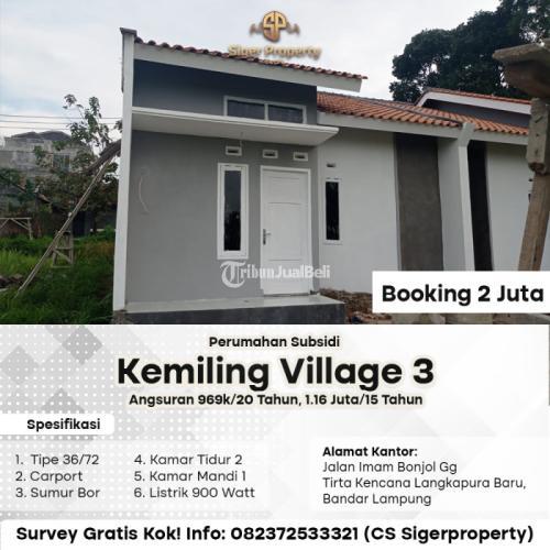 Perumahan subsidi di kemiling Lampung