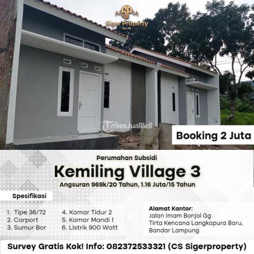 Perumahan subsidi di kemiling Lampung