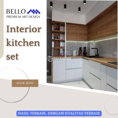 Kitchen Set Minimalis HPL, Bello Premium Art Design Di Surabaya ...