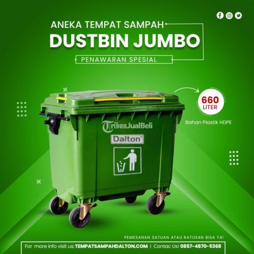 Tempat sampah jumbo 660 liter - 1100 liter
