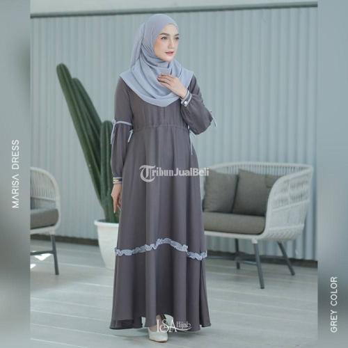 Distributor Baju Gamis Sarimbit Terbaru Isa Hijab Blitar Jatim