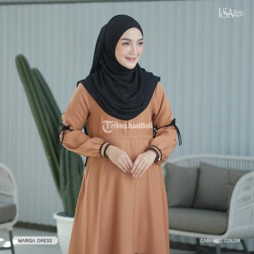 Distributor Baju Gamis Sarimbit Terbaru Isa Hijab Blitar Jatim