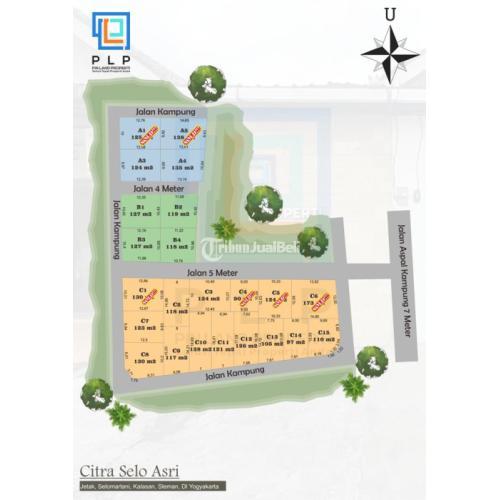 TANAH KAVLING MURAH  KALASAN, “PROMO AWAL BULAN” HARGA 1.750/M, UTARA CANDI PRAMBANAN