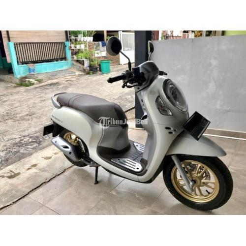 Motor Honda Scoopy Prestoge 2022 White Bekas Keyless Mulus No Minus Di 