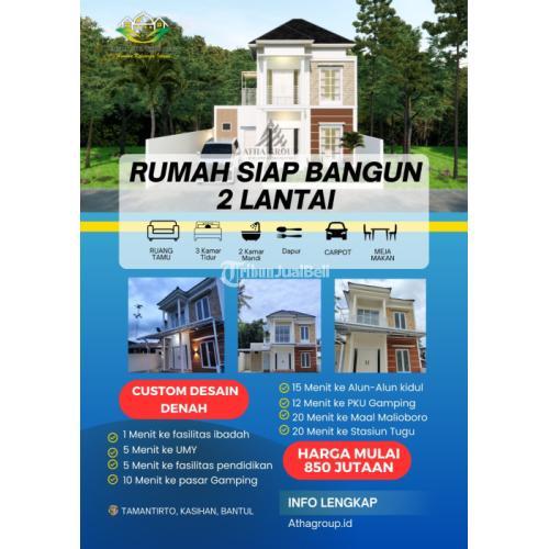 Dijual Rumah Siap Bangun Dekat Ringroad Selatan di Kasihan - Bantul