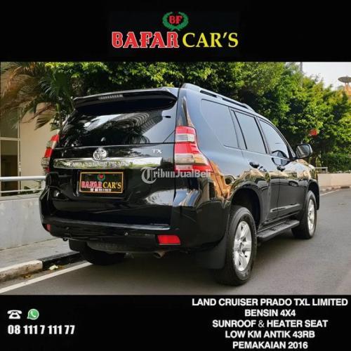 Toyota Land Cruiser Prado TXL Limited Pemakaian 2016 - Jakarta Utara