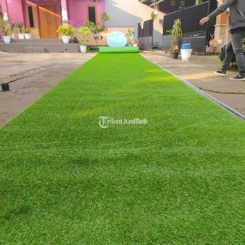 Jual Rumput Sintetis Swiss dan Golf Permeter harga murah
