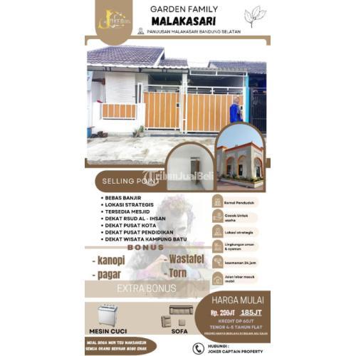 Garden Family Malakasari Rumah Kekinian Bisa diCicil, Cash Diskon 20jt