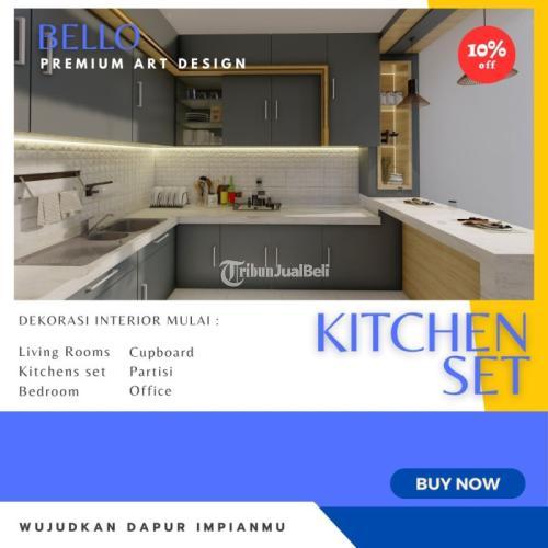 Desain Kitchen Set Minimalis di Surabaya - Tribun JualBeli