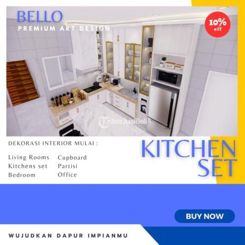 Desain Kitchen Set Minimalis di Surabaya - Tribun JualBeli