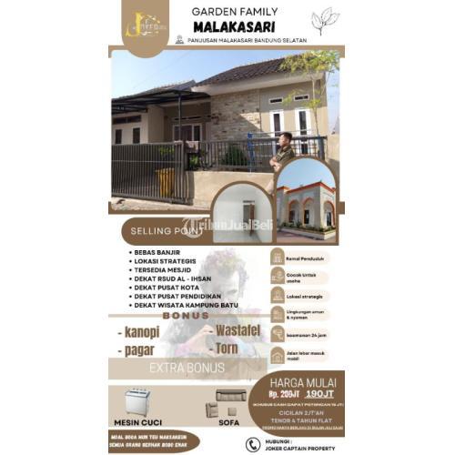 Garden Family Malakasari Rumah KPR Tenor 4thn Flat, Anti Ribet
