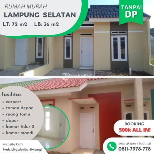 Rumah Murah Tipe 36/72 Bersubsidi di Dalam Perumahan