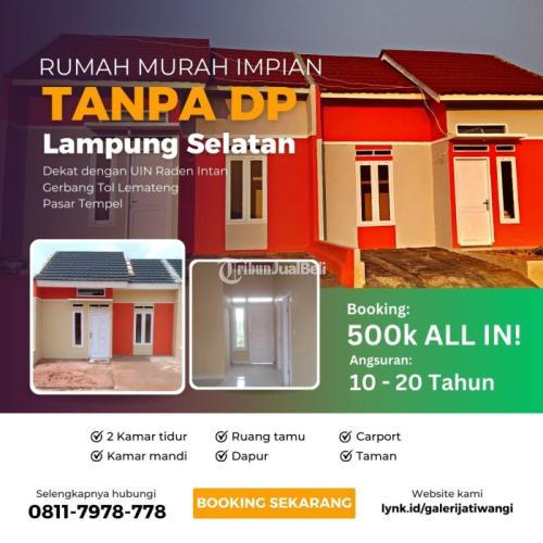 Rumah Tipe 36/72 Harga Spesial di Perumahan Subsidi Lampung Selatan