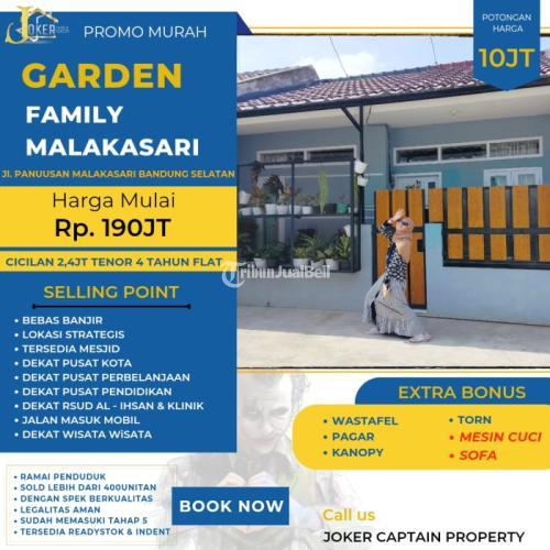 Garden Family Malakasari KPR Rumah Cicilan 2jt'an