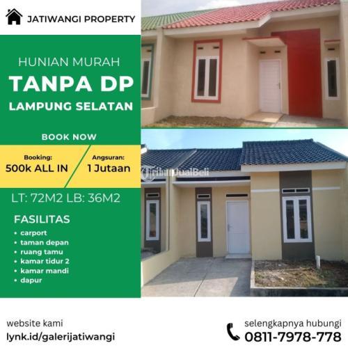 Rumah Murah Bersubsidi dengan 2 Kamar Tidur Di Natar Lampung Selatan
