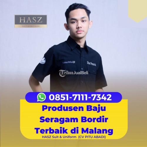 WA 085171117342 Produsen Pakaian Seragam Bordir Terbaik di Malang