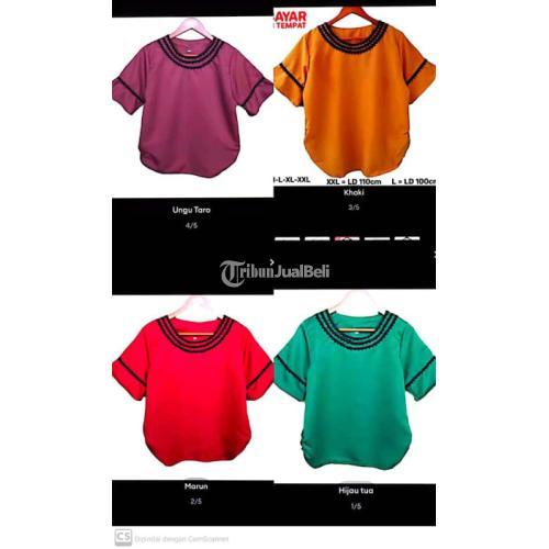 PAKAIAN WANITA (ATASAN BAJU DAN BLOUSE)SIZE LENGKAP BERBAGAI WARNA, KEWAPANTE,, MAUMERE, FLORES, NTT