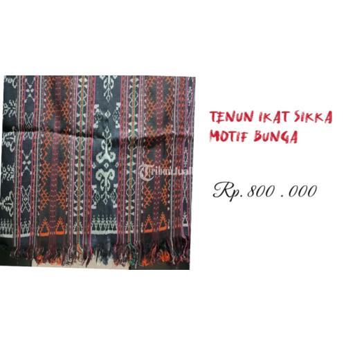 Tenun Ikat Sikka Motif Bunga di Sikka - Tribun JualBeli