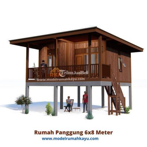 Rumah Panggung Modern 6x8 Meter - Ogan Ilir