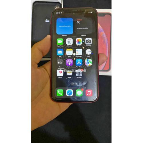 HP iPhone XR 64GB Red Bekas IMEI Aman All Operator Fullset - Gianyar