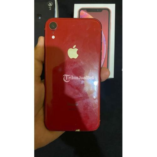 HP iPhone XR 64GB Red Bekas IMEI Aman All Operator Fullset - Gianyar