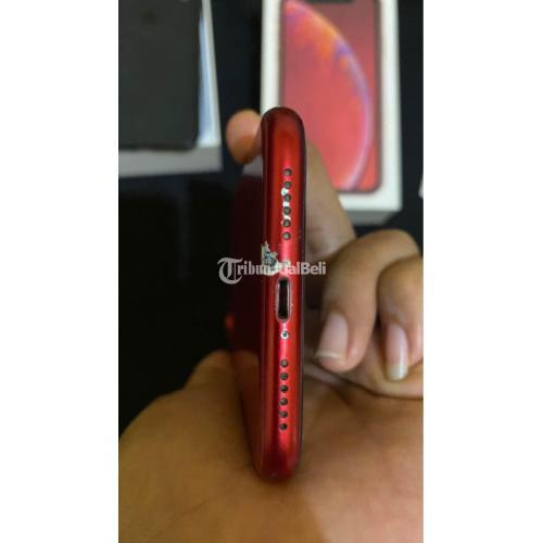 HP iPhone XR 64GB Red Bekas IMEI Aman All Operator Fullset - Gianyar