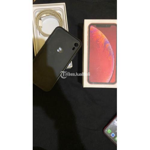 HP iPhone XR 64GB Red Bekas IMEI Aman All Operator Fullset - Gianyar