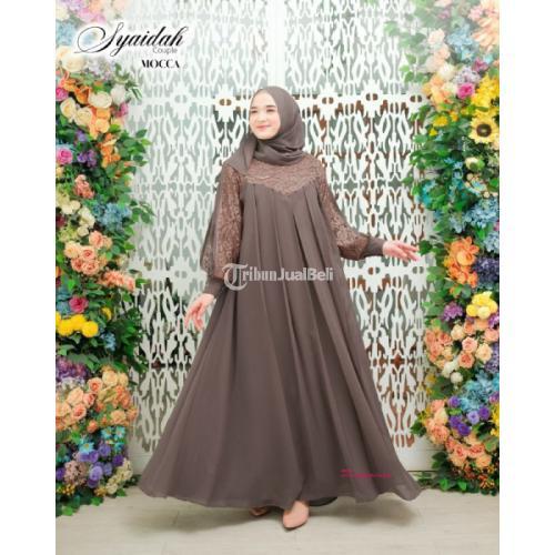 Distributor Baju Gamis Sarimbit Terbaru Zabannia Hijab - Blitar