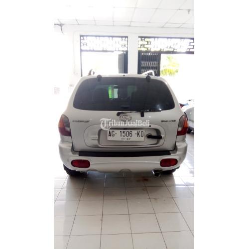 Mobil Hyunday Santafe 2.4 G MT 2002 Silver Bekas Harga Nego - Surabaya