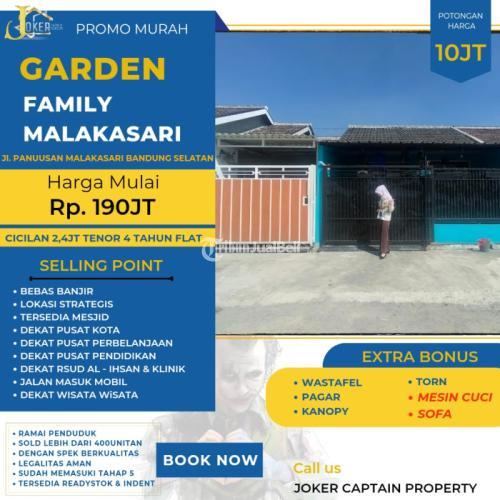 Garden Family Malakasari Rumah Kekinian Extra Bonus Musim Cuci