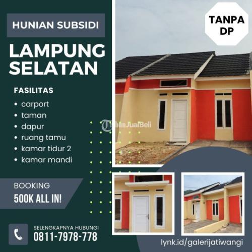 Dijual Rumah LT72 LB36 2KT 1KM Siap Huni Harga Terjangkau - Lampung Selatan