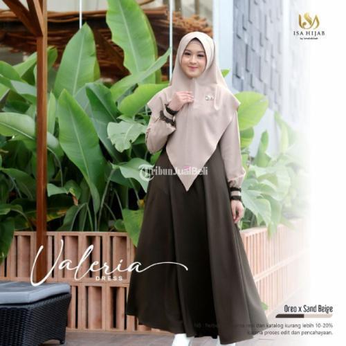 Distributor Baju Gamis  Terbaru Isa Hijab Blitar Jatim