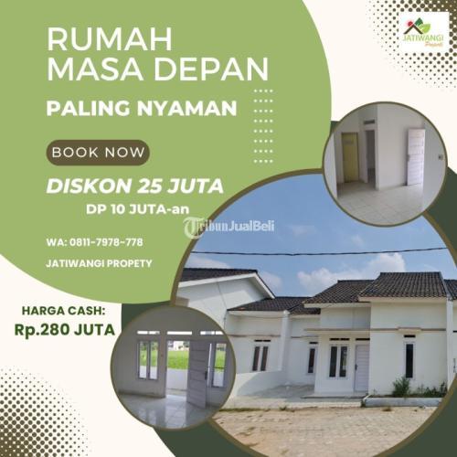 RUMAH MODERN LB 42m2 LT 72m2 CALL 0811-797-8778 Akses Mudah Lokasi Strategis Di Bandar Lampung