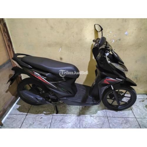 Motor Honda Beat 2020 Hitam Bekas Mesin Halus Body Mulus - Surabaya