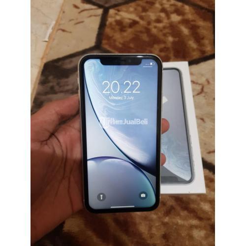 HP IPhone XR Bekas 128 GB Putih Mulus No Minus Fullset Siap Pakai Di ...