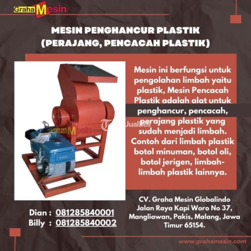 Mesin Penghancur Pencacah Perajang Dan Pengolahan Plastik