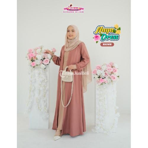 Distributor Baju Gamis Terbaru Sivana Hijab Blitar Jatim