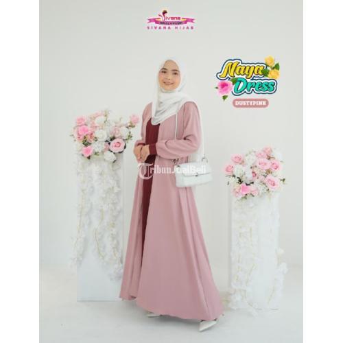 Distributor Baju Gamis Terbaru Sivana Hijab Blitar Jatim
