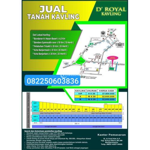 Jual Tanah Kavling Aman dan Nyaman Legalitas Aman - Banjarbaru