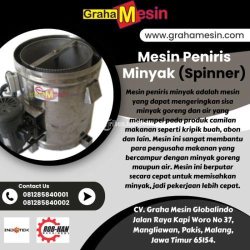 Mesin Peniris Minyak Spinner Di Malang Tribun Jualbeli