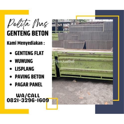 Supplier Genteng Beton Flat Lumajang