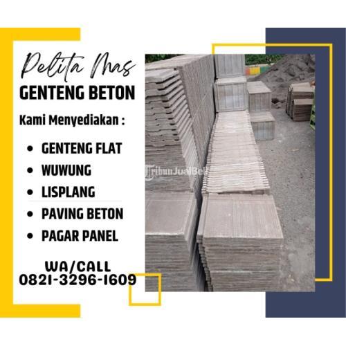 Supplier Genteng Beton Flat Lumajang