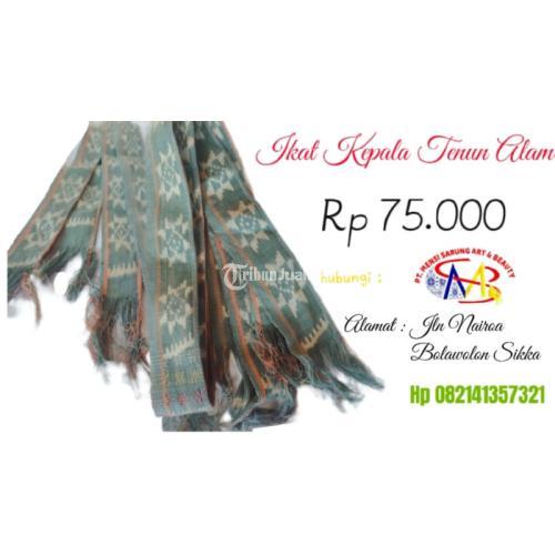 Ikat Kepala Tenun Alam Sikka