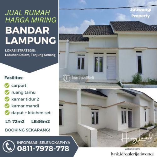 CLUSTER MURAH TERBAIK Tipe 42/72 Di Tanjung Senang Bandar Lampung