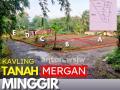Jual Tanah Kavling Lt 100 m SHM Murah Minggir Sleman Barat Mobil Papasan - Sleman Yogyakarta